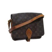 Louis Vuitton Vintage Pre-owned Canvas louis-vuitton-vskor Brown, Dam