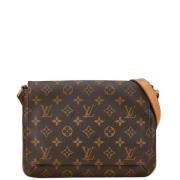 Louis Vuitton Vintage Pre-owned Plast handvskor Brown, Dam