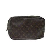 Louis Vuitton Vintage Pre-owned Canvas louis-vuitton-vskor Brown, Dam