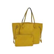 Louis Vuitton Vintage Pre-owned Laeder louis-vuitton-vskor Yellow, Dam