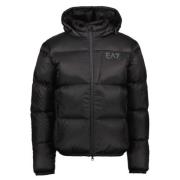 Emporio Armani EA7 Puffer Dunjacka Black, Herr