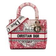 Dior Vintage Pre-owned Canvas dior-vskor Red, Dam