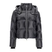 Moose Knuckles Quiltad Fjäderfodrad Jacka Black, Dam