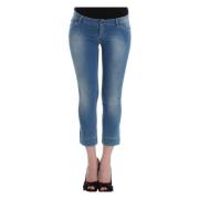 Ermanno Scervino Bl Capri Jeans fr Eleganta Sommarmnader Blue, Dam