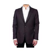 Made in Italia Italiensk ullblazer Brown, Herr