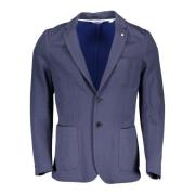 Gant Elegant Klassisk Långärmad Jacka Blue, Herr