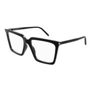 Saint Laurent Svarta Glasögonramar SL 474 OPT Black, Unisex