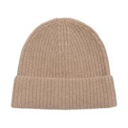 IVY OAK Räfflad Beanie i Beige Melange Beige, Dam