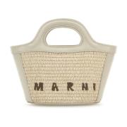 Marni Tropicalia Sommar Handväska Beige, Dam