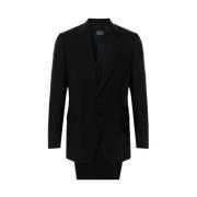 Brioni Klassiskt Svart Kostym Set Black, Herr