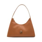 Furla Brun Läderhandväska Kollektion Brown, Dam