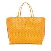 Goyard Vintage Pre-owned Tyg totevskor Yellow, Dam