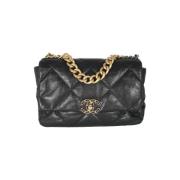 Chanel Vintage Pre-owned Laeder chanel-vskor Black, Dam