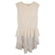 Giambattista Valli Pre-owned Pre-owned Bomull klnningar Beige, Dam