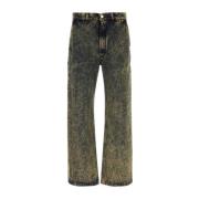 Marni Vida Ben Denim Jeans Multicolor, Herr