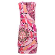 Emilio Pucci Pre-owned Pre-owned Bomull klnningar Multicolor, Dam