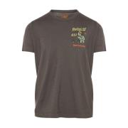 Bob Italiensk Bomull T-shirt Gray, Herr