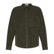 Stone Island Cordskjorta Green, Herr