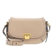 The Bridge Snygg Crossbody Väska Beige, Dam