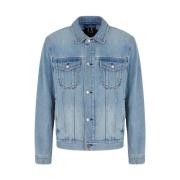 Armani Exchange Jeansjacka Blue, Herr