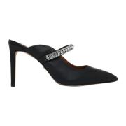 Kurt Geiger Klackmules med klack Black, Dam