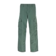 Carhartt Wip Cargo Byxa i Sage Grön Bomull Green, Herr