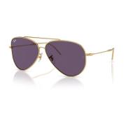 Ray-Ban Aviator Solglasögon Reverse Rbr0101S 001/1A Yellow, Unisex