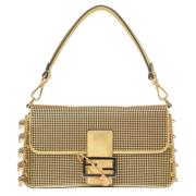 Fendi Vintage Pre-owned Laeder fendi-vskor Yellow, Dam