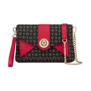 Pollini Elegant Cross Body Väska Red, Dam