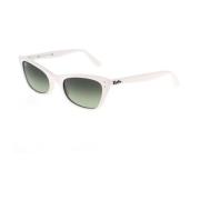 Ray-Ban Vintage Cat-Eye Solglasögon Lady Burbank White, Unisex