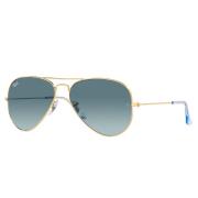 Ray-Ban Klassiska Aviator solglasögon med olika linser Yellow, Unisex