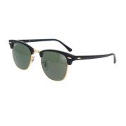 Ray-Ban Klassiska Clubmaster Polariserade Solglasögon Black, Unisex