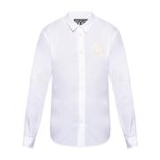 Versace Jeans Couture Skjorta med logotyp White, Herr