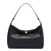 Furla Mjuk Axelväska Black, Dam