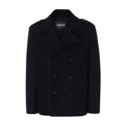 Dondup Stilren Peacoat i Svart Black, Herr