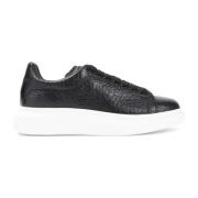 Alexander McQueen Svarta Sneakers för Män Aw24 Black, Herr