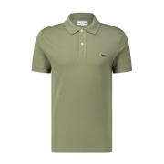 Lacoste Slim-Fit Bomull Polo Skjorta Green, Herr