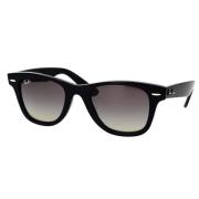 Ray-Ban Barn Fyrkantiga Solglasögon Svart/Grå Gradient Black, Unisex