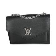 Louis Vuitton Vintage Pre-owned Laeder crossbodyvskor Black, Dam