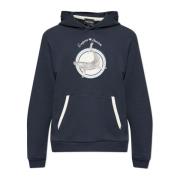 Emporio Armani Sweatshirt med lapp Blue, Herr