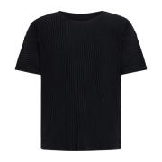 Issey Miyake Svarta T-shirts och Polos för Män Black, Herr