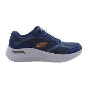 Skechers Lollie Sneaker Blue, Herr