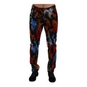 Dolce & Gabbana Multicolor Skinny Denim Jeans Multicolor, Herr