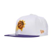 New Era Platt skärm keps NBA Phoenix Suns White, Herr