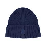 Parajumpers Ribbstickad Beanie Mössa Blue, Herr