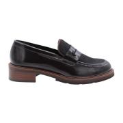 Pertini Klassiska Morillo Mocassin Skor Brown, Dam