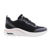 Skechers Gibbon Sneaker Black, Dam