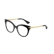 Dolce & Gabbana Stiliga Svarta Solglasögon Black, Dam