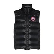 Canada Goose Svart Vadderad Dunväst Black, Herr