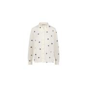 Fabienne Chapot Lot Embro Blouse White, Dam